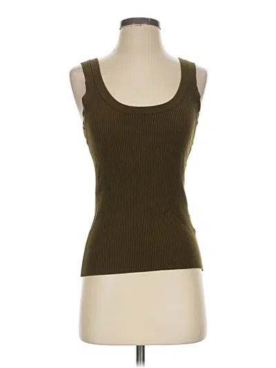 Pre-owned H&m Sweater Vest In Brown