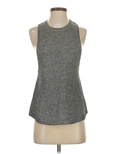 Pre-owned H&m Sweater Vest In Gray