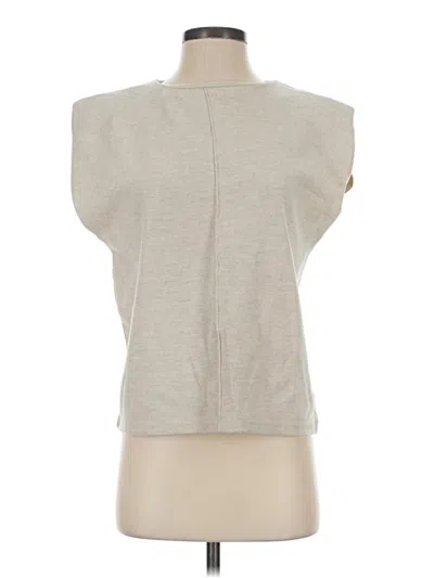 Pre-owned H&m Sweater Vest In Gray