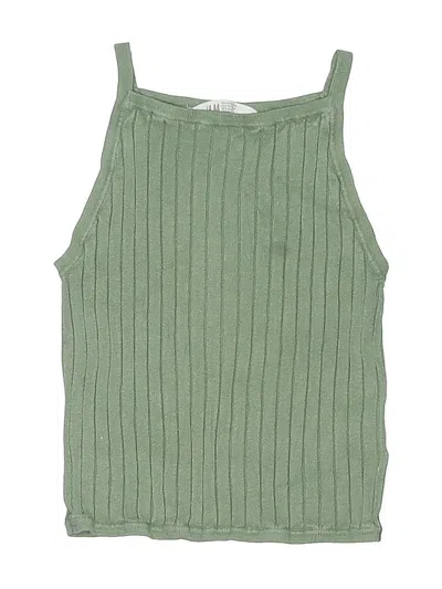 Pre-owned H&m Kids' Sweater Vest In Green