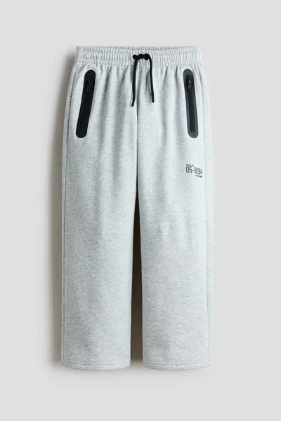 H&m Kids' Sweatpant Joggers In Gray