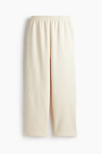 H&m Sweatpants In White