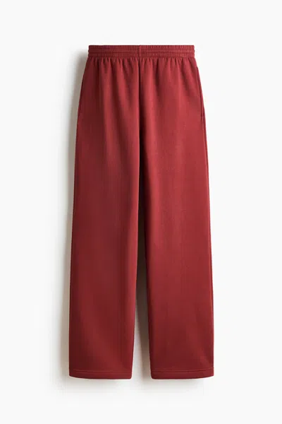 H&m Sweatpants In Red