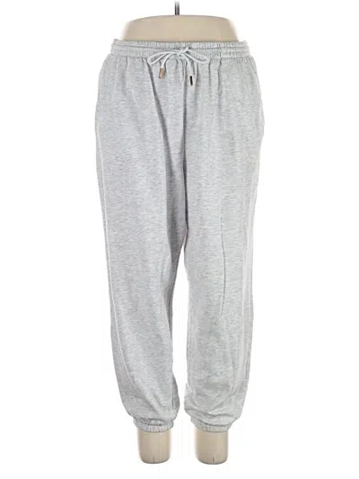 Pre-owned H&m Sweatpants In Gray