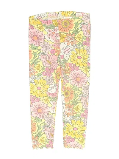Pre-owned H&m Kids' Sweatpants In Yellow