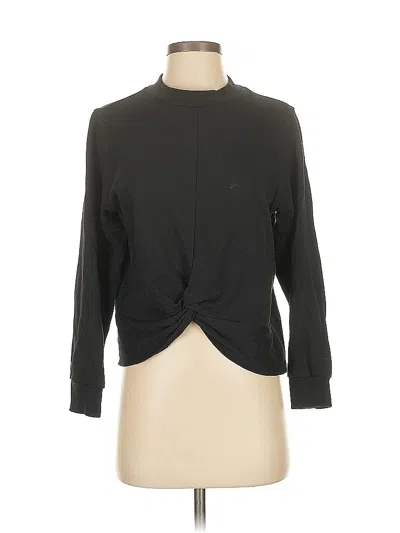 Pre-owned H&m Sweatshirt In Black