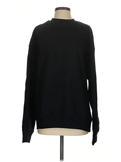 H&m Sweatshirt In Black