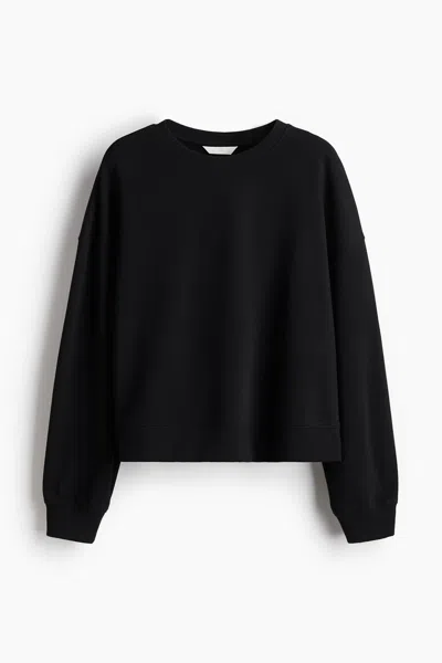 H&m Sweatshirt In Purple