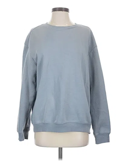 Pre-owned H&m Sweatshirt In Blue