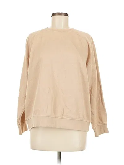 Pre-owned H&m Sweatshirt In Brown