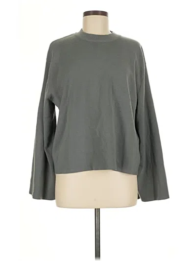 Pre-owned H&m Sweatshirt In Gray