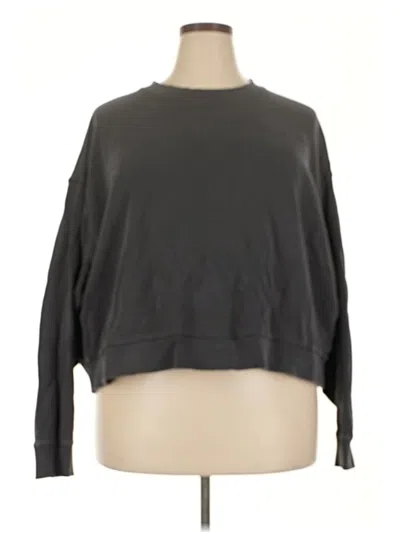 Pre-owned H&m Sweatshirt In Gray