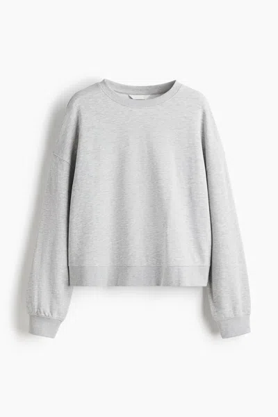 H&m Sweatshirt In Gray