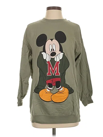 Pre-owned H&m Sweatshirt In Green