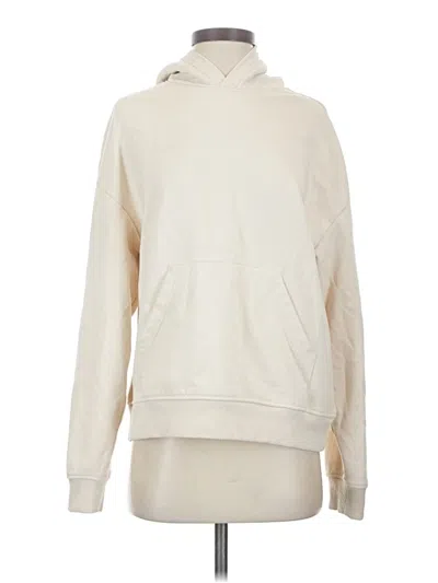 Pre-owned H&m Sweatshirt In Ivory