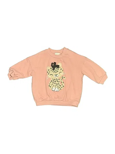 Pre-owned H&m Babies' Sweatshirt In Pink