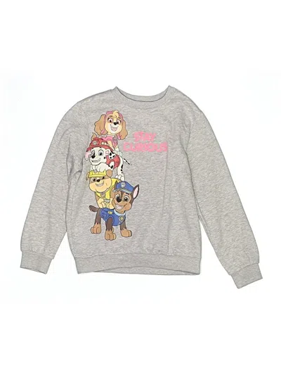 Pre-owned H&m Kids' Sweatshirt In Silver