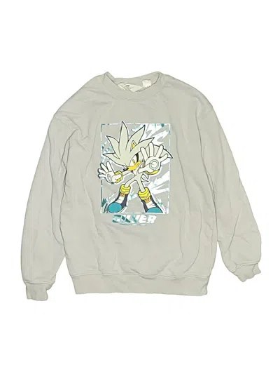 Pre-owned H&m Kids' Sweatshirt In Silver