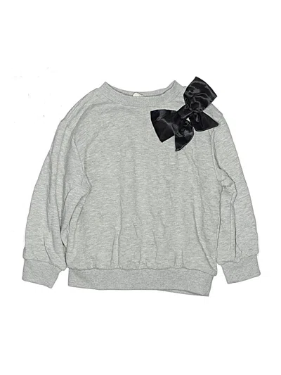 Pre-owned H&m Kids' Sweatshirt In Silver