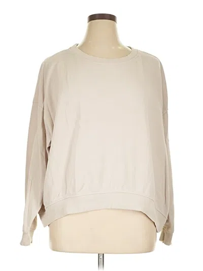 Pre-owned H&m Sweatshirt In Tan
