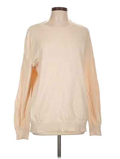 Pre-owned H&m Sweatshirt In Tan