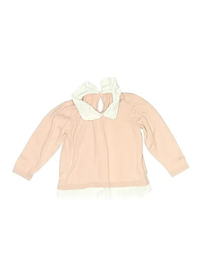 Pre-owned H&m Babies' Sweatshirt In Tan