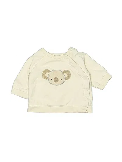 Pre-owned H&m Babies' Sweatshirt In White