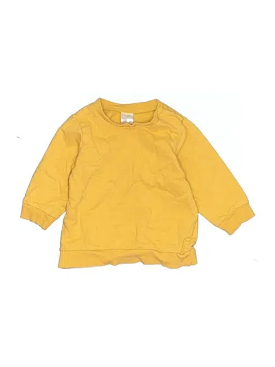 Pre-owned H&m Babies' Sweatshirt In Yellow