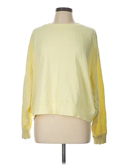 Pre-owned H&m Sweatshirt In Yellow