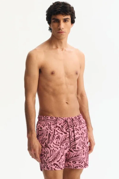 H&m Swim Shorts In Pink