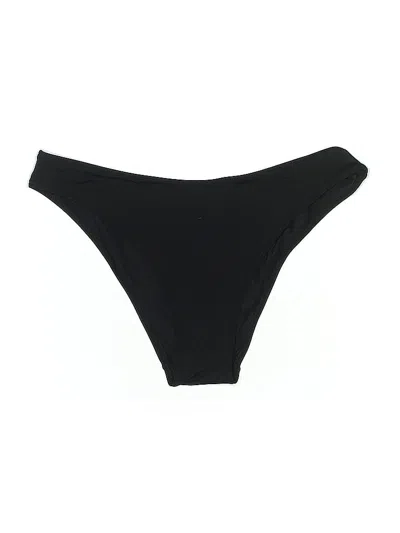 Pre-owned H&m Swimsuit Bottoms In Black