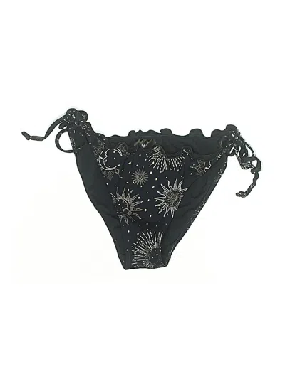 Pre-owned H&m Swimsuit Bottoms In Black
