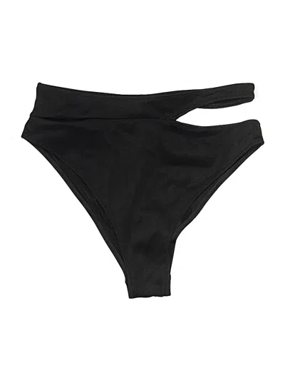 Pre-owned H&m Swimsuit Bottoms In Black