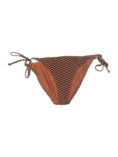 Pre-owned H&m Swimsuit Bottoms In Brown