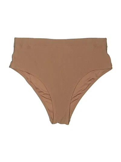 Pre-owned H&m Swimsuit Bottoms In Brown
