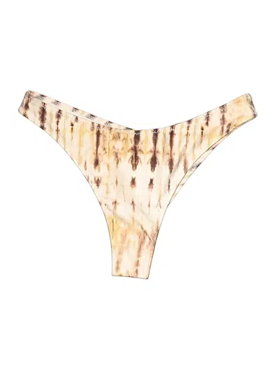 Pre-owned H&m Swimsuit Bottoms In Ivory