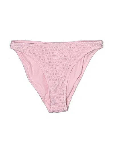 Pre-owned H&m Swimsuit Bottoms In Pink