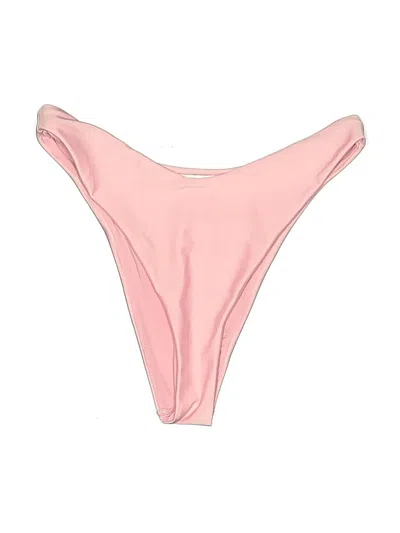 Pre-owned H&m Swimsuit Bottoms In Pink