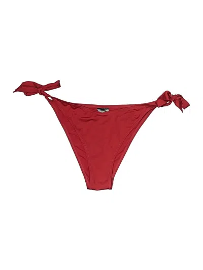 Pre-owned H&m Swimsuit Bottoms In Red