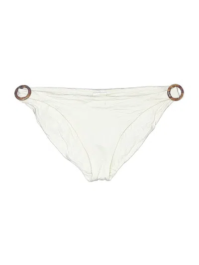 Pre-owned H&m Swimsuit Bottoms In White