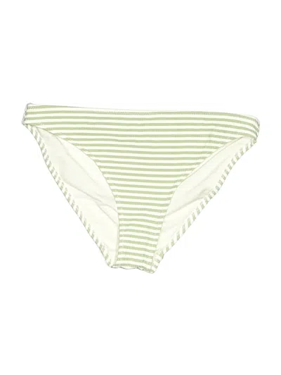 Pre-owned H&m Swimsuit Bottoms In White