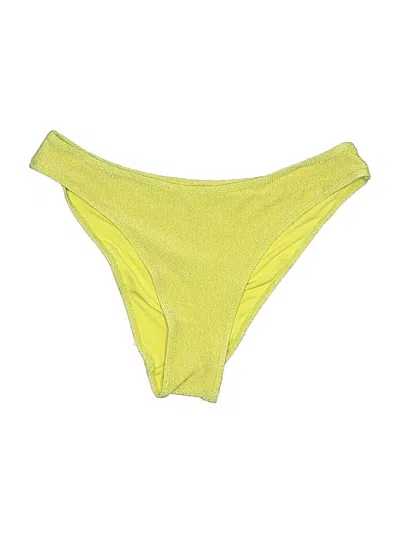 Pre-owned H&m Swimsuit Bottoms In Yellow
