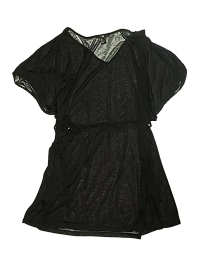 Pre-owned H&m Swimsuit Cover Up In Black