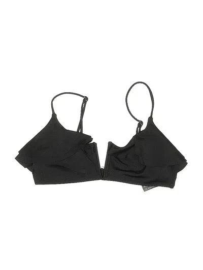 Pre-owned H&m Swimsuit Top Black Swimwear