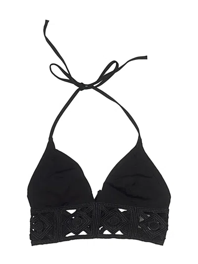 Pre-owned H&m Swimsuit Top Black Swimwear