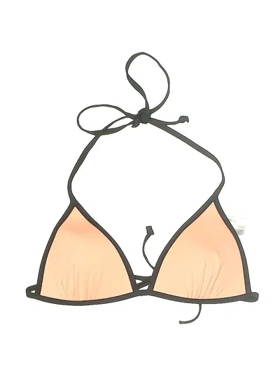 Pre-owned H&m Swimsuit Top Tan Swimwear In Brown