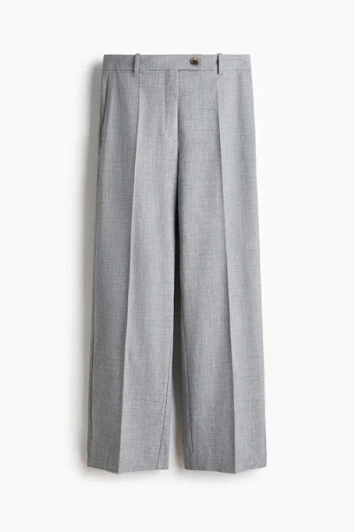 H&m Tailored Trousers In Blue