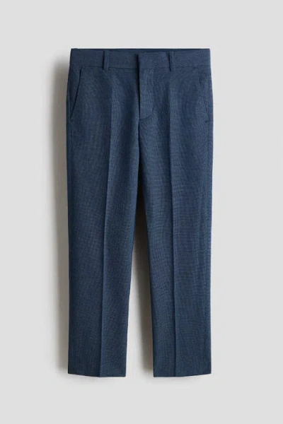 H&m Kids'  Tailored Trousers In Blue