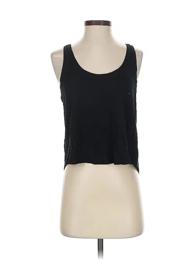 Pre-owned H&m Tank Top Black Halter Neckline Tops
