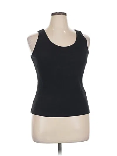 Pre-owned H&m Tank Top Black Halter Neckline Tops
